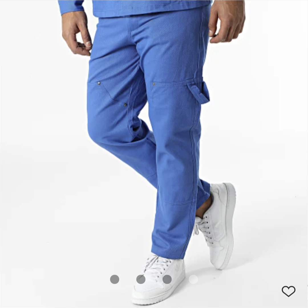 Ensemble De Surchemise Et Pantalon Bleu Roi